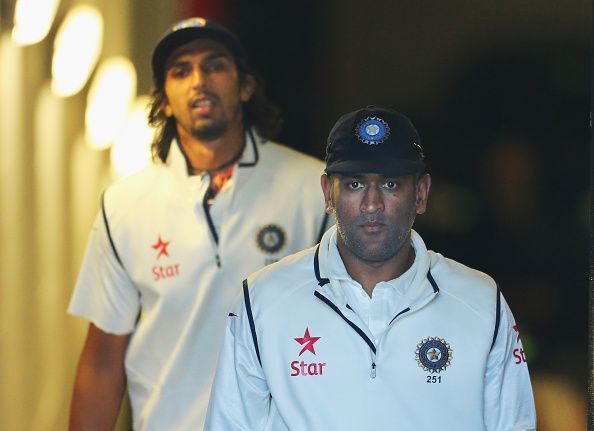 Ishant Sharma and MS Dhoni