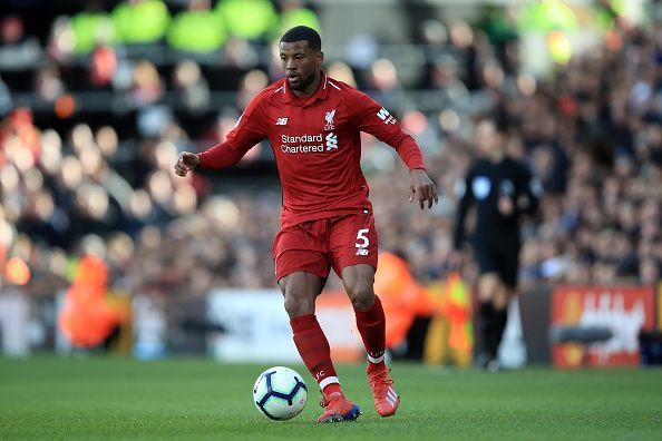 Liverpool&#039;s best midfielder this season, Wijnaldum