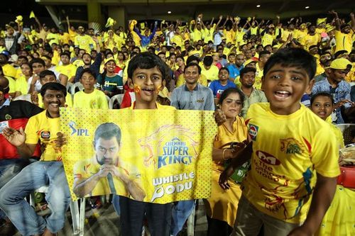 The CSK fans