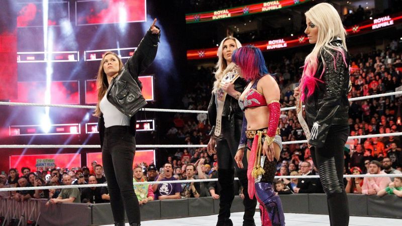 All four of these women in the main event.
