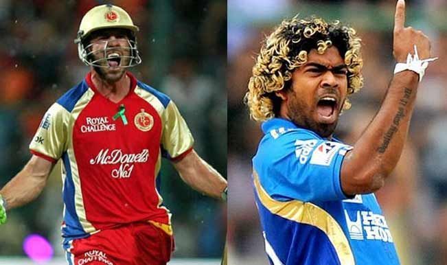 AB de Villiers and Lasith Malinga