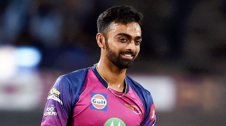 Unadkat while playing for RPS