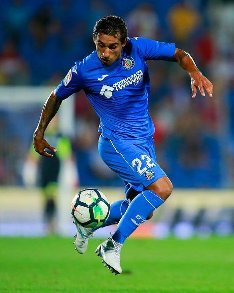 Getafe&#039;s Damian Suarez.