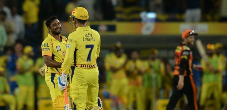Rayadu and Dhoni in terrific form for CSK in the last season of IPL