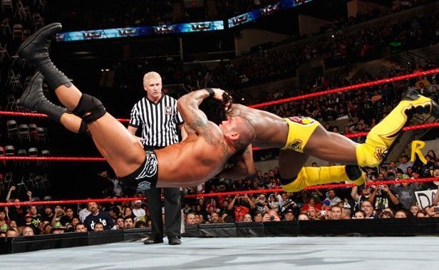 Orton can hit an RKO outta nowhere