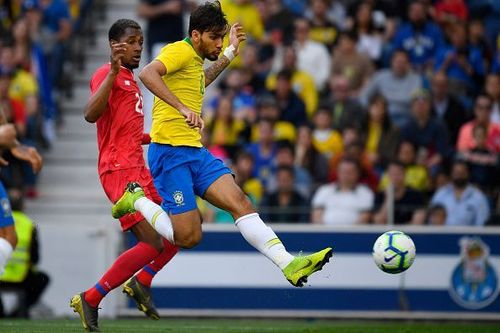 AC Milan's Lucas Paqueta scored Brazil's opener