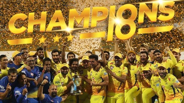 Chennai Super Kings were the winners of the competition last year