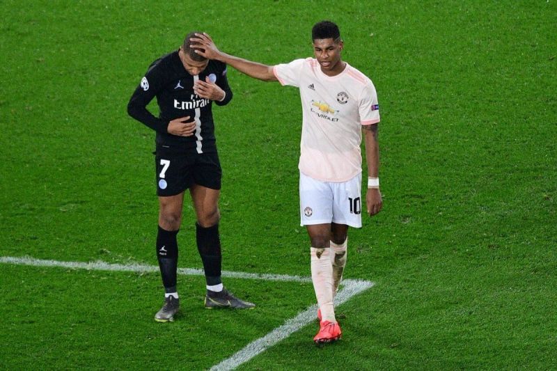 Rashford outshined Mbappe during the PSG vs Man United nd-leg game