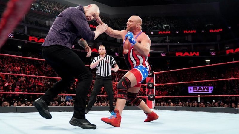 Image result for baron corbin kurt angle