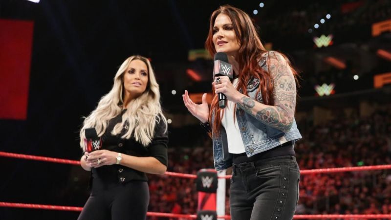 Trish Stratus and Lita.