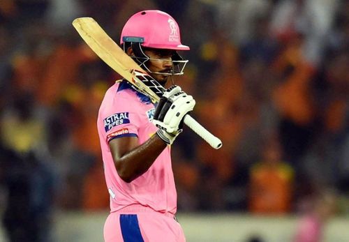 Sanju Samson became the first centurion of IPL 2019 on Friday