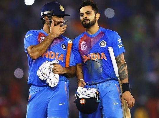 MS Dhoni & Virat Kohli