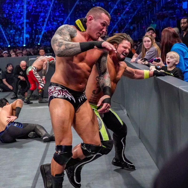 aj styles and randy orton