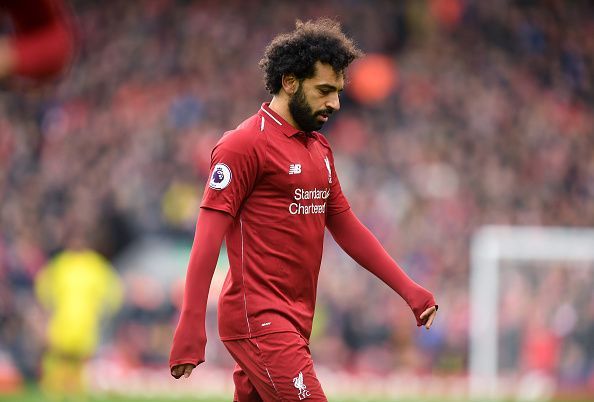 Mohamed Salah failed to score in the last seven games in all competitions