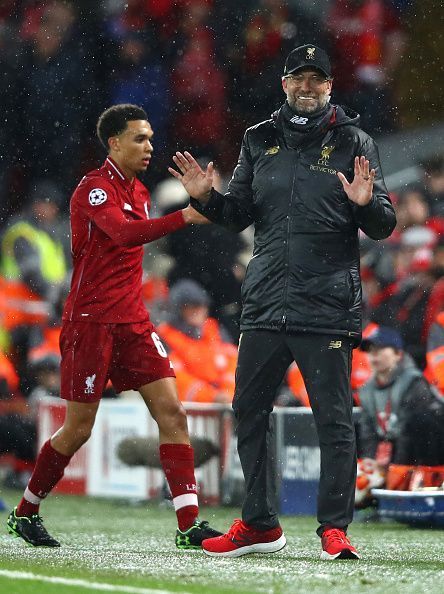 Liverpool v FC Bayern Muenchen - UEFA Champions League Round of 16: First Leg