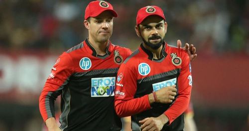 AB De Villiers and Virat Kohli