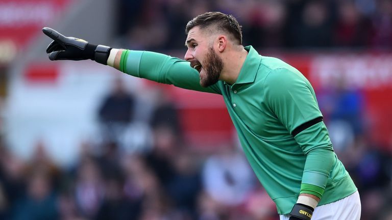 Butland first featured for the Three Lions in 2012