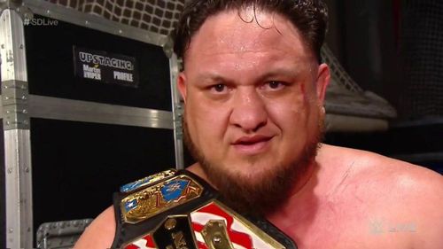 Say hello to your brand new US Champion- Samoa Joe