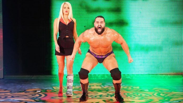 Rusev with Lana