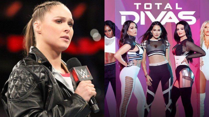 The women of Total Divas were impressed by Ronda Rousey&#039;s debut.