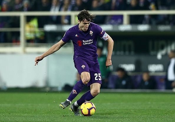 Fiorentina's Federico Chiesa is reportedly being eyed by Juventus, AC Milan and Inter Milan