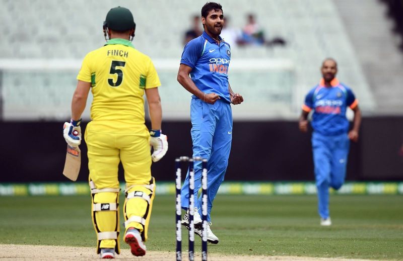 Bhuvi had a good time in the ODI series against Australia in Australia