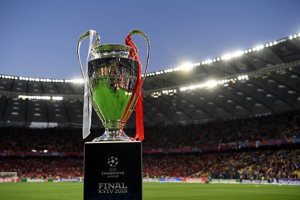The UCL trophy is up for grabs