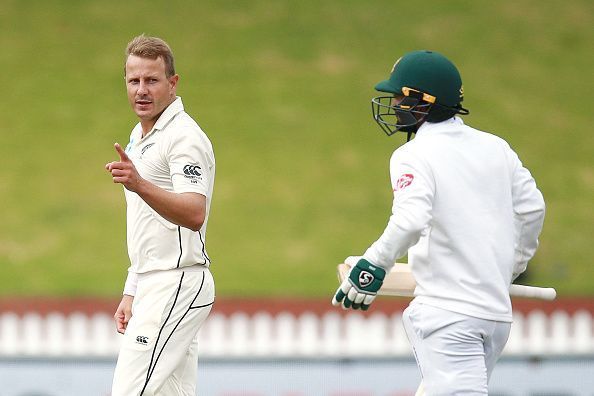 Neil Wagner once again ruffled the batsmen with his persistent short-pitch bowling