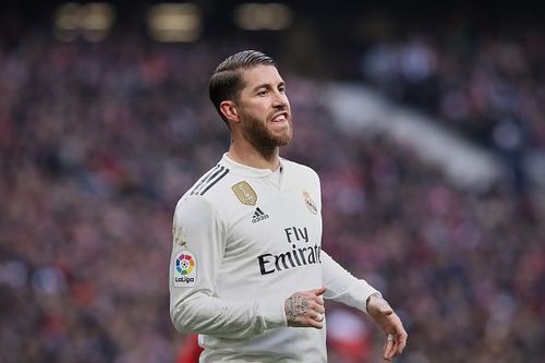 Sergio Ramos will miss Real Madrid's next two European matches