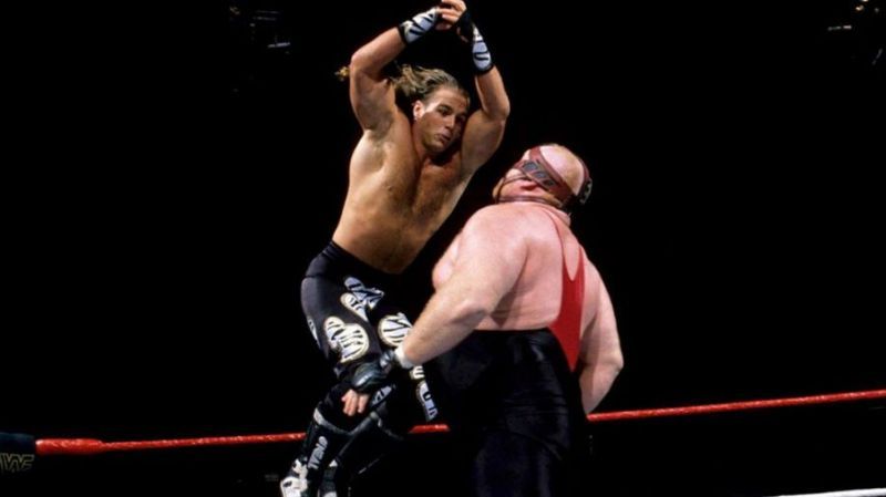 Shawn Michaels retained his title against Vader at Summerslam 1996