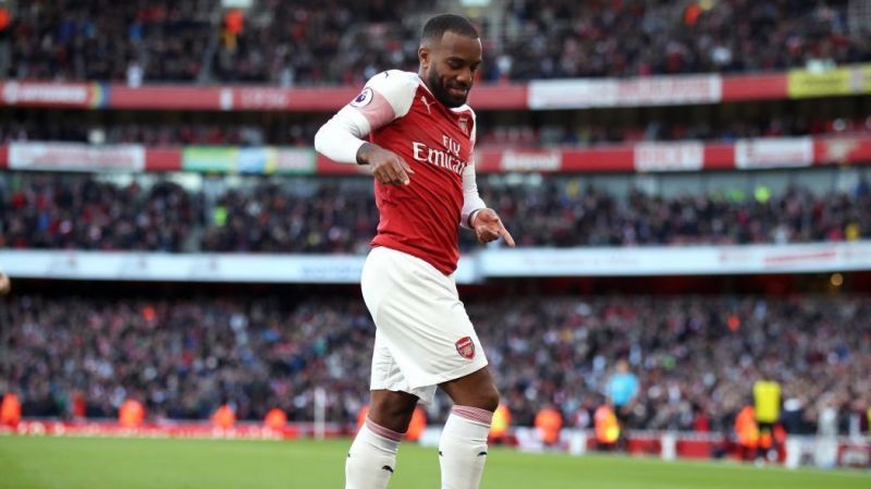 Lacazette was indirectly involved in both goals tonight