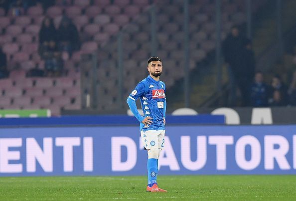 Napoli and Insigne were left to rue their missed chances