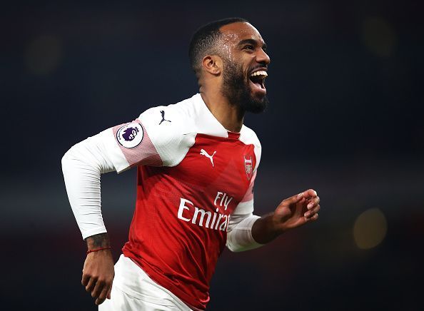 Alexandre Lacazette will spearhead the attack.