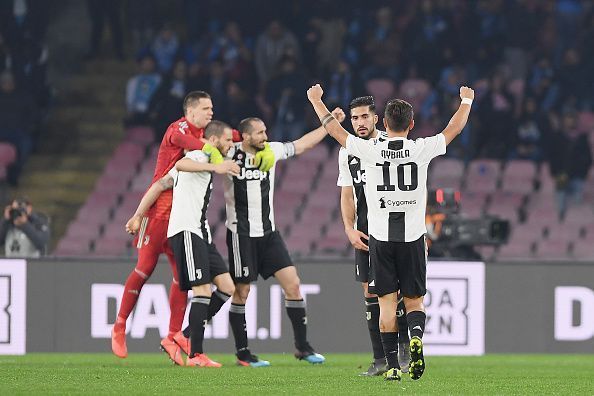 Juventus&#039; defense stood strong in the second half