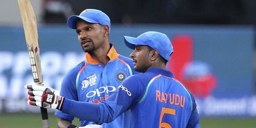 Shikhar Dhawan and Ambati Rayudu