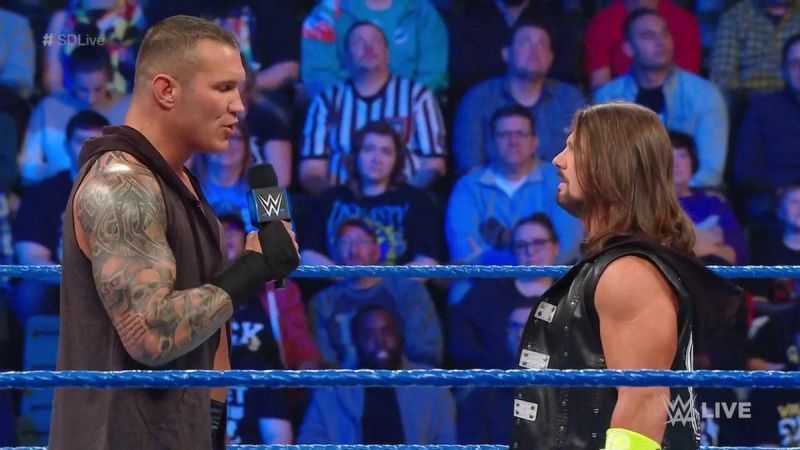 aj styles and randy orton