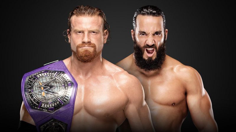 cedric alexander will take on buddy murphy for wwe cruiserweight championship