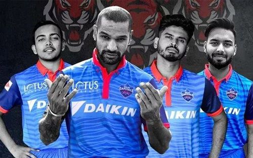 New look Delhi Capitals team