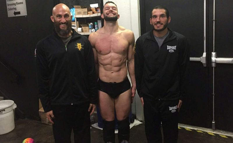 Tommaso Ciampa and Finn Balor are familiar with each other from their NXT days.