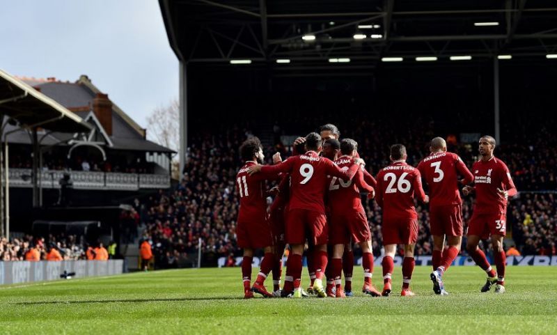 Liverpool climb above Manchester City with a win over Fulham
