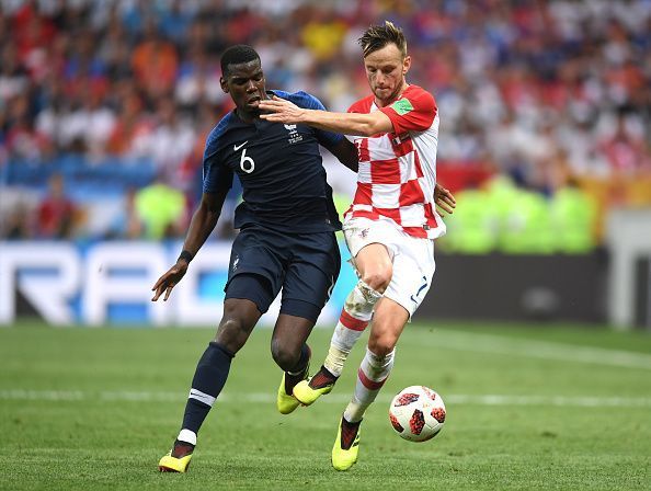 This duo will meet again on the pitch but this is not France vs Croatia, this is Manchester United vs Barcelona. Things are topsy-turvy here.