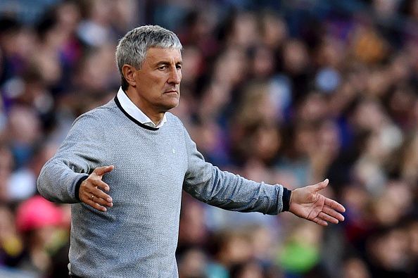 Real Betis boss Quique Setien