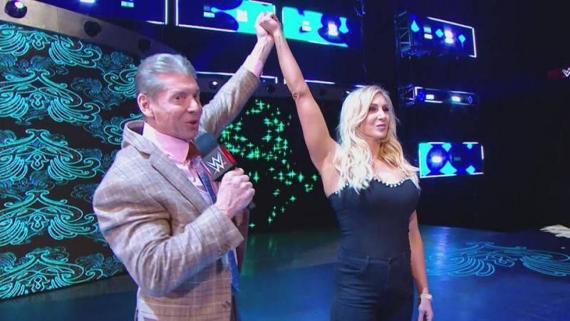 Image result for vince mcmahon charlotte flair