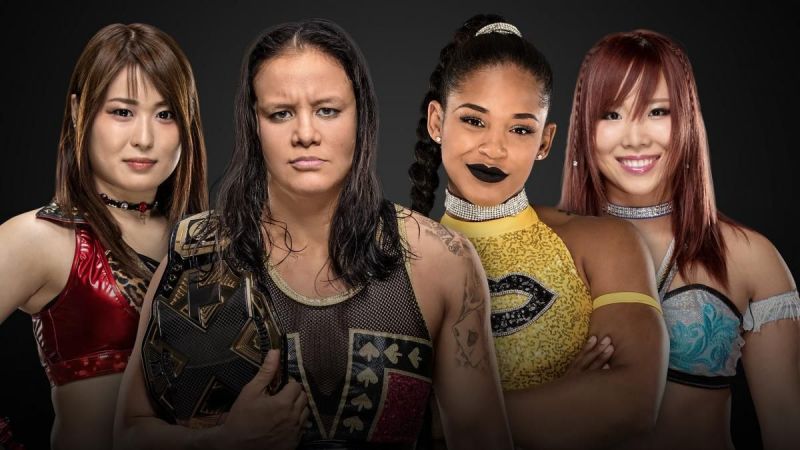 The Fatal four way for the NXT Women&#039;s title