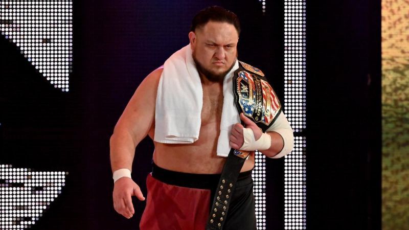 Samoa Joe as the US Champion