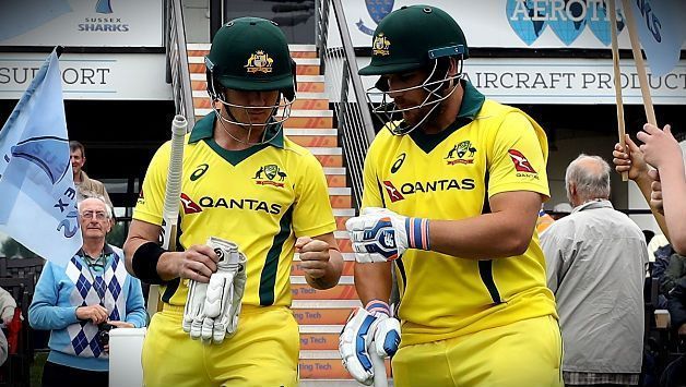 Aaron Finch and D'arcy Short