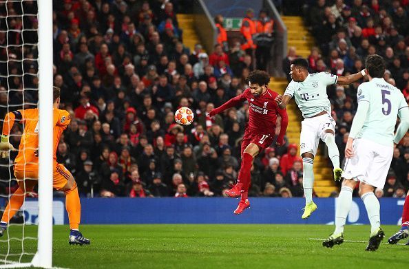 The first leg ended in a goalless draw at Anfield
