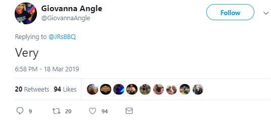 Giovanna Angle didn't hide her opinion on Angle's match at Mania