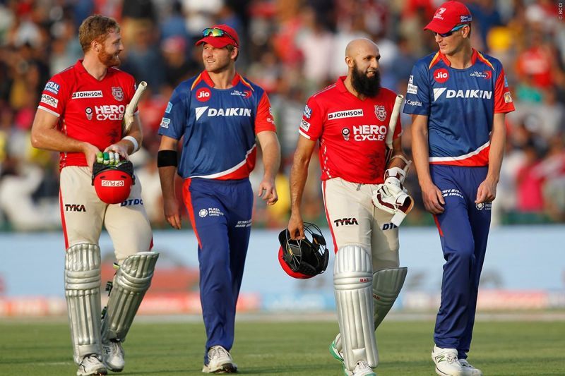 Delhi recorded one of their lowest ever totals against KXIP in 2017