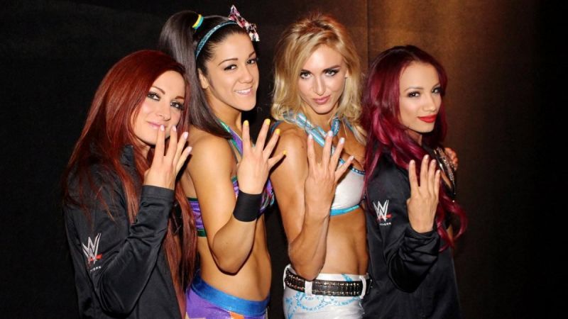 Flair helped give credibility to women's wrestling in WWE, as part of the four horsewomen.